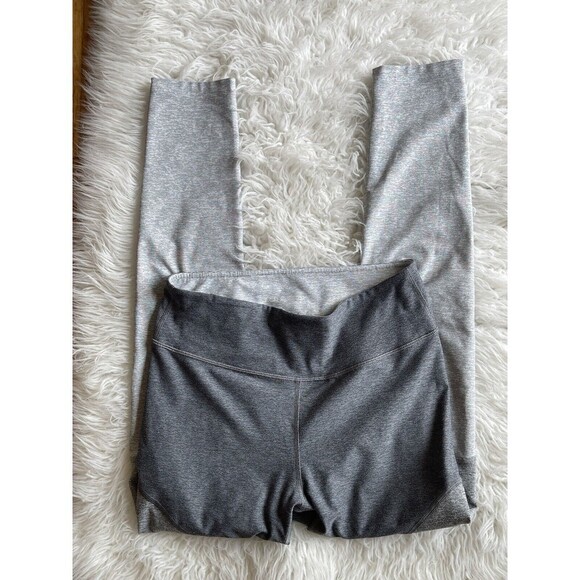 OUTDOOR VOICES Women’s Size M Gray Three Tone Leggings - Picture 3 of 7
